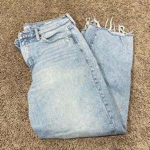 Old Navy Sky Hi Straight Extra High Rise Jeans